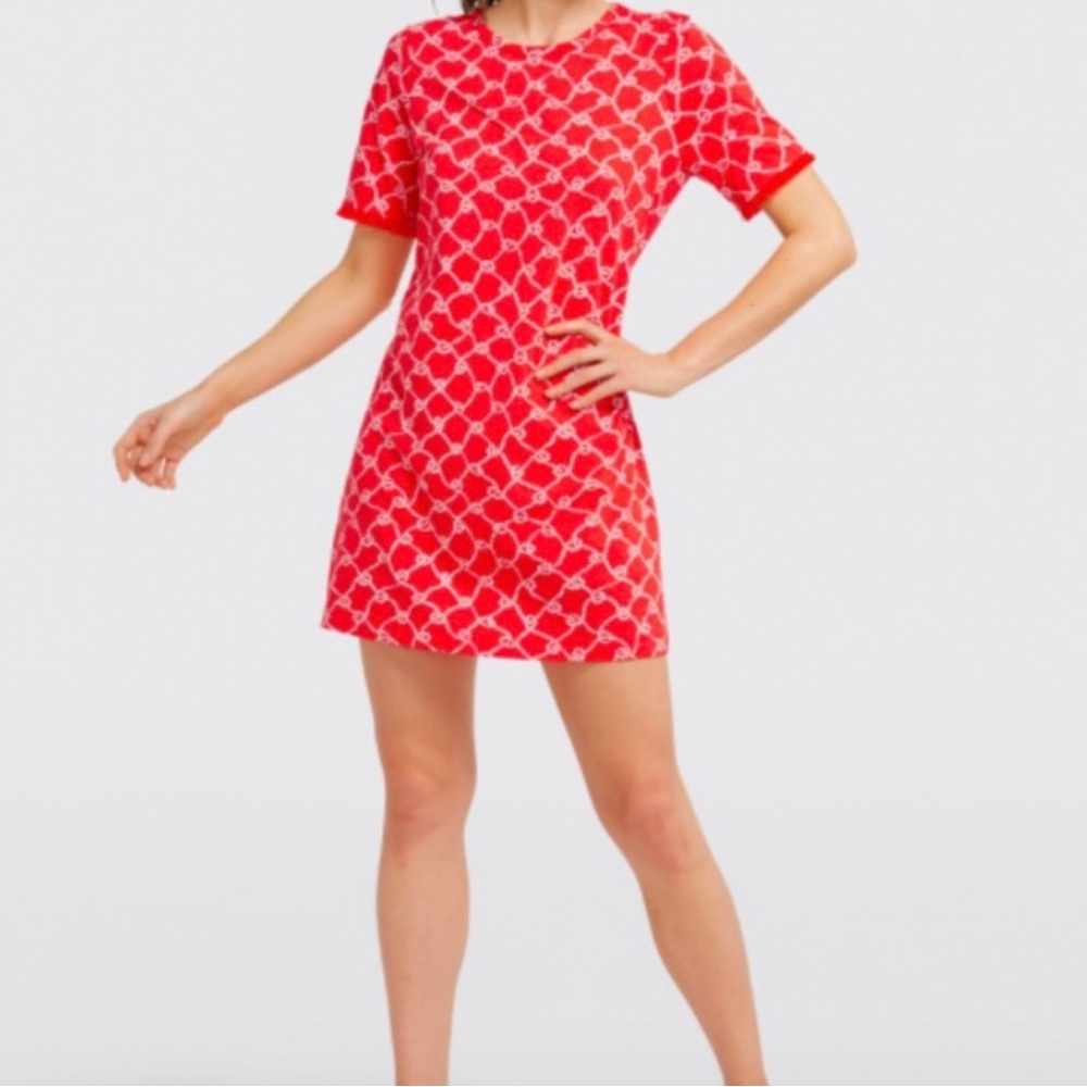 Draper James Nautical Sailor Knot Knit Dress‎ Size XS